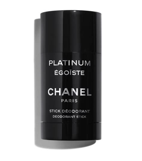 platinum egoiste chanel deodorant|Chanel platinum deodorant stick.